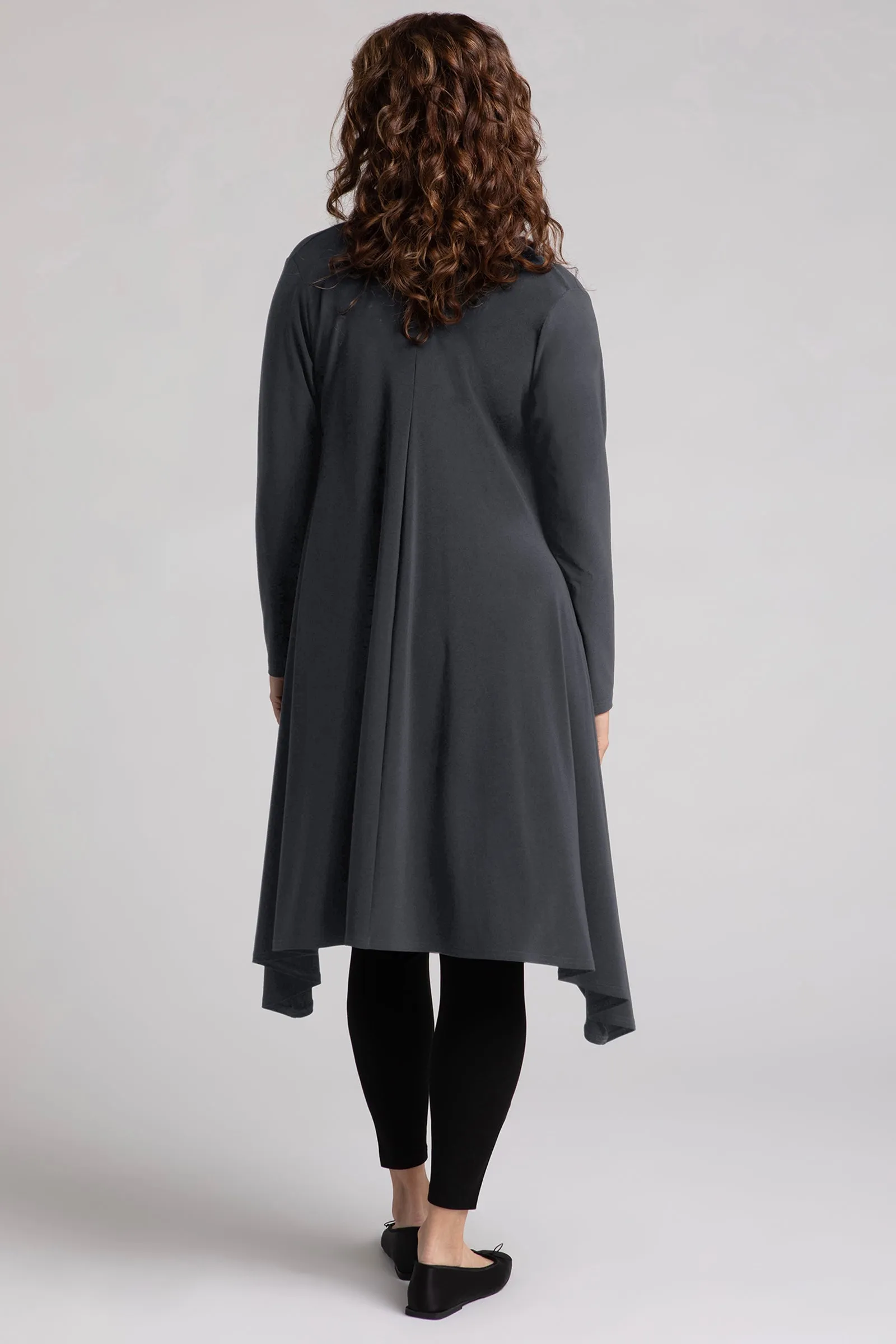 Flutter Duster Cardigan | Graphite