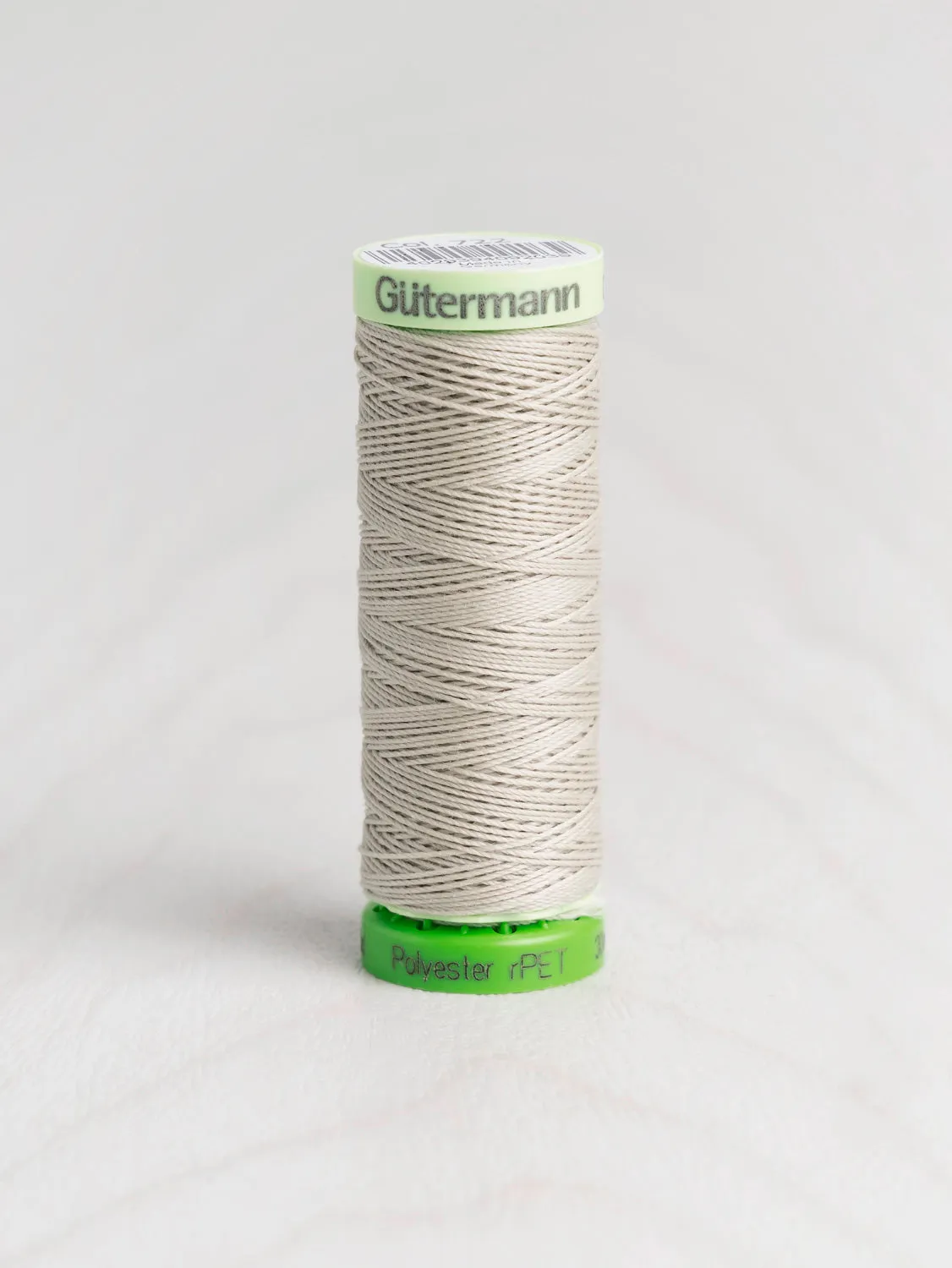 Gütermann rPET Recycled Topstitch Thread - Dark Ivory 722