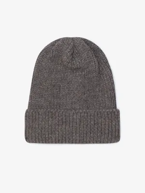 HandKnit Wool Toque in Fisherman Grey