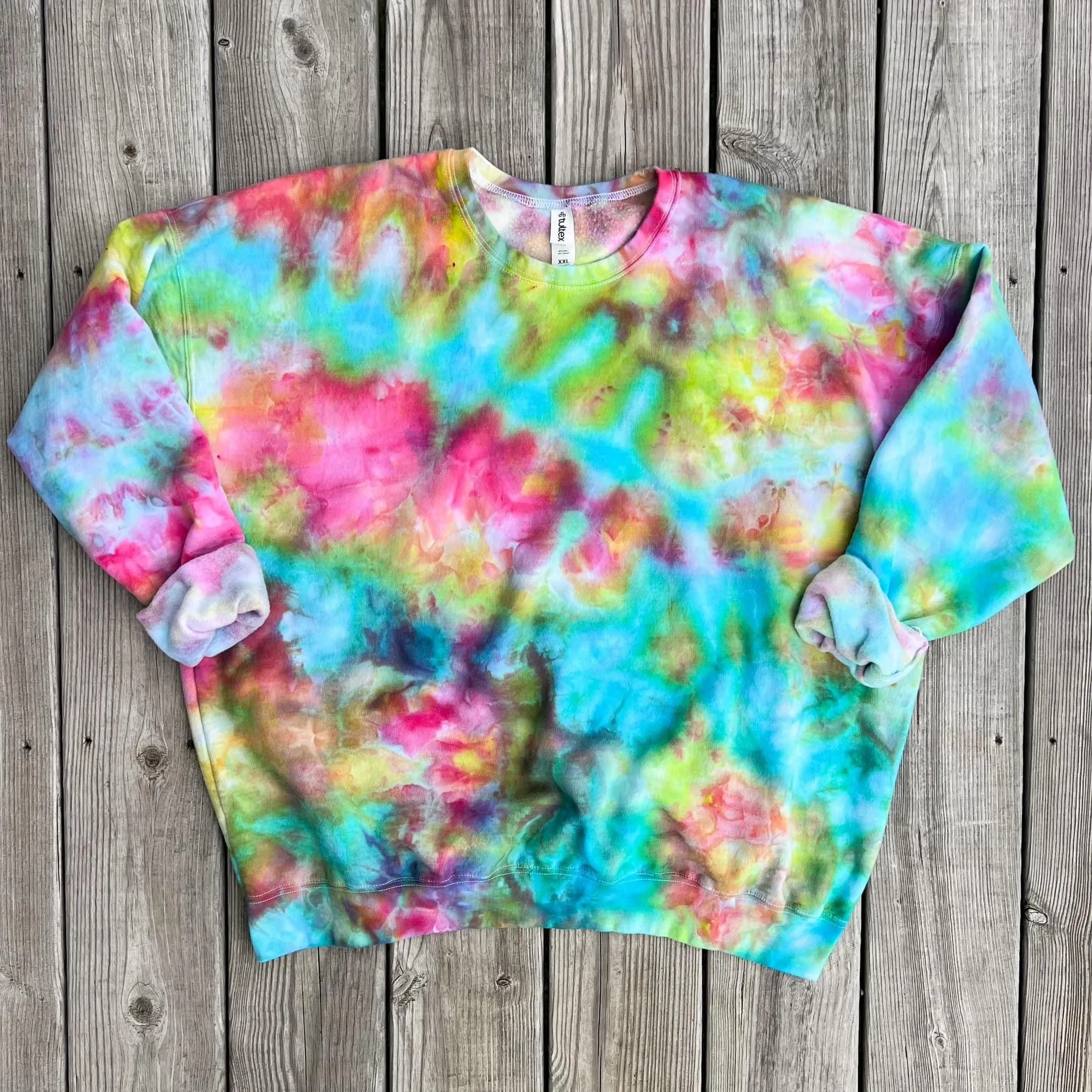 Handmade Tie-dyed Crew