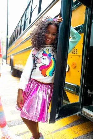 Happy Rainbow Unicorn Sweatshirt