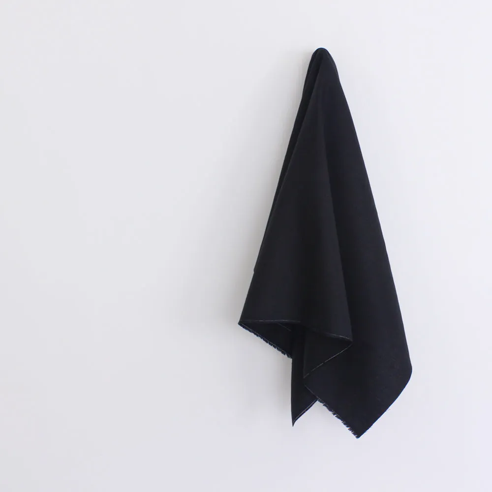 Heavyweight Linen - Black (pieces)