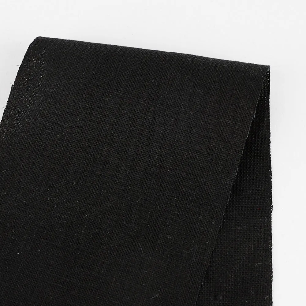 Heavyweight Linen - Black (pieces)