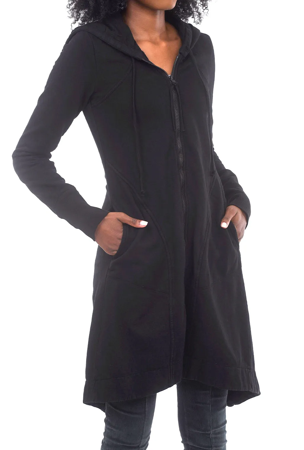 Hedgerow Hoodie, Black