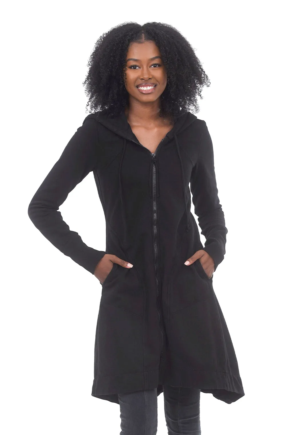 Hedgerow Hoodie, Black