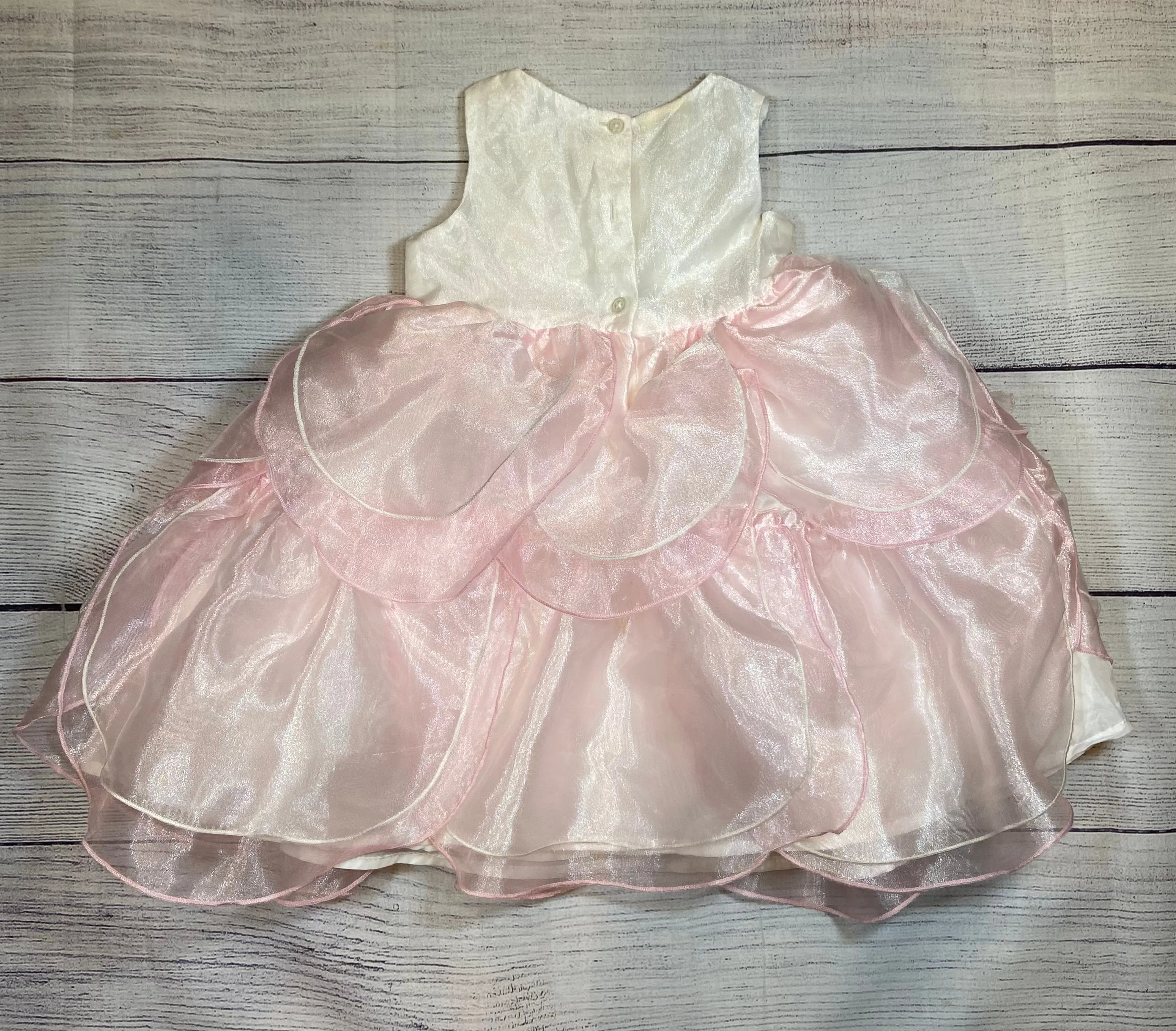 Holiday Edition Girls Spring/Summer Dress Pink & White size 3t