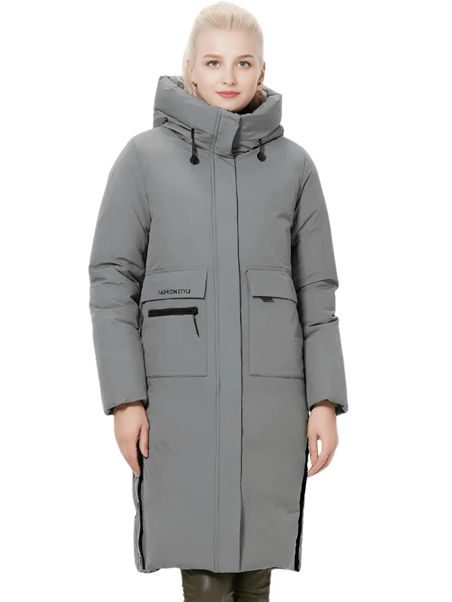 ICEbear Women's Long Winter Jacket With Big Pockets