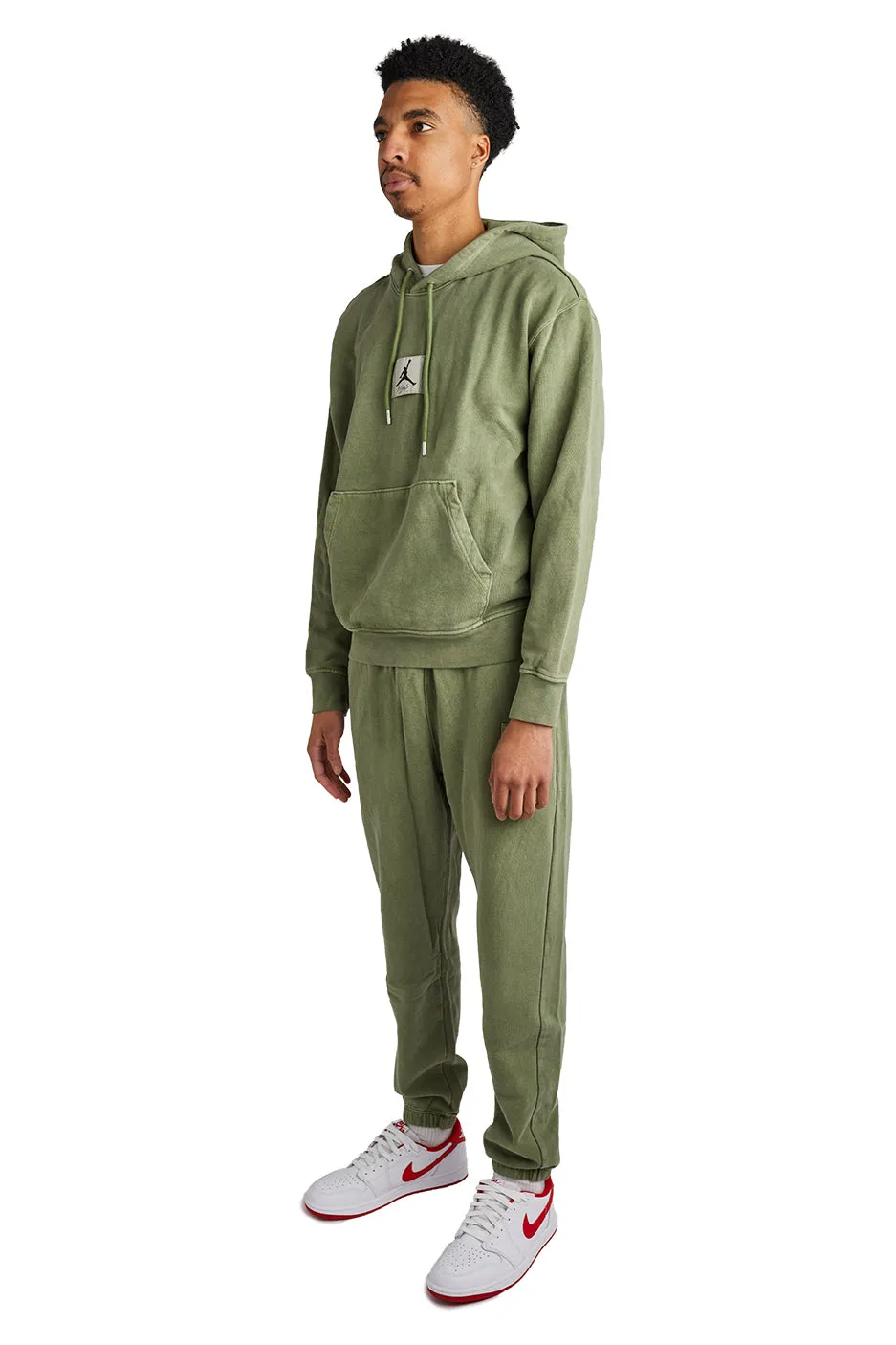 Jordan Essentials Hoodie 'Sky J Light Olive'