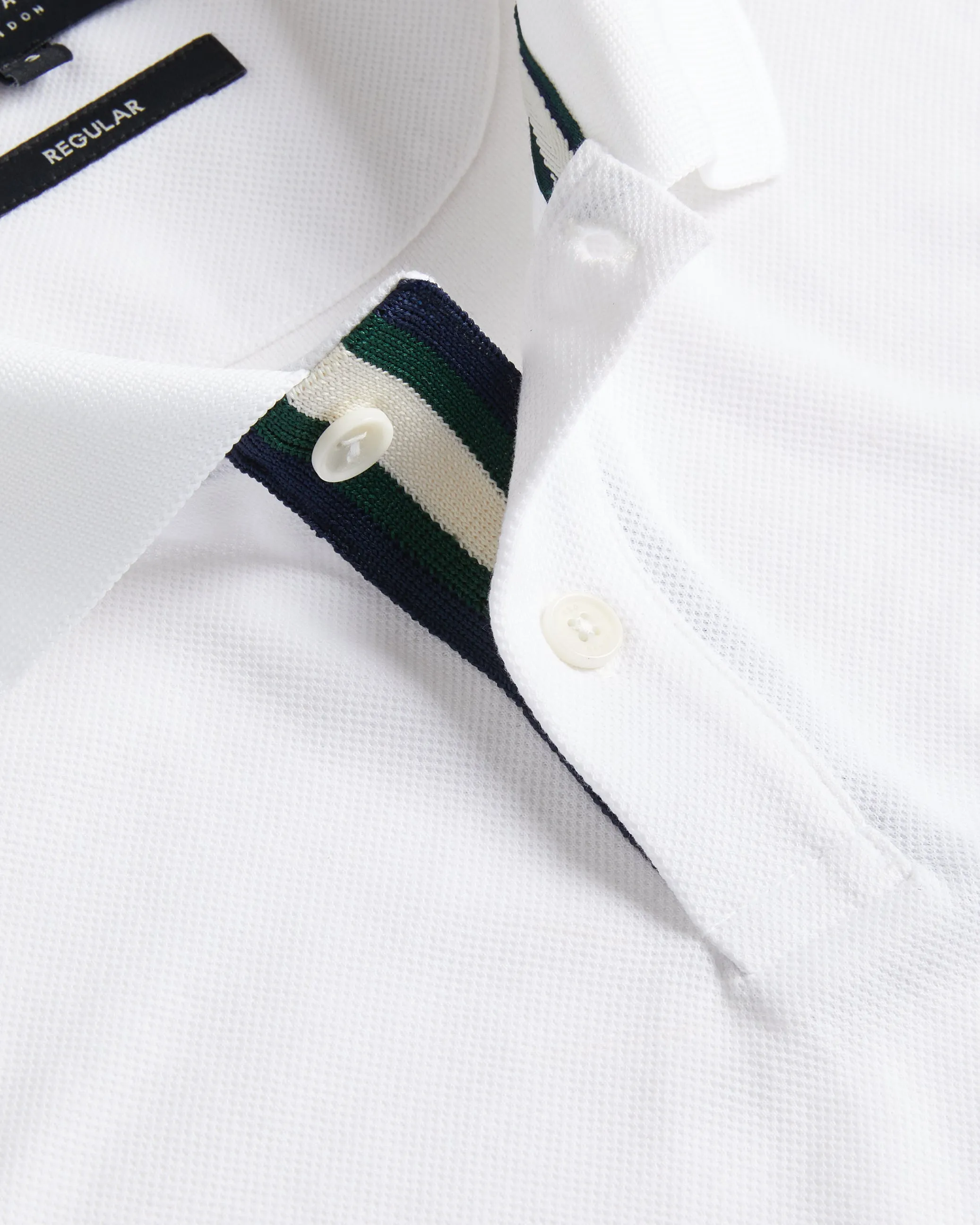 Karty SS Branded Polo Shirt White