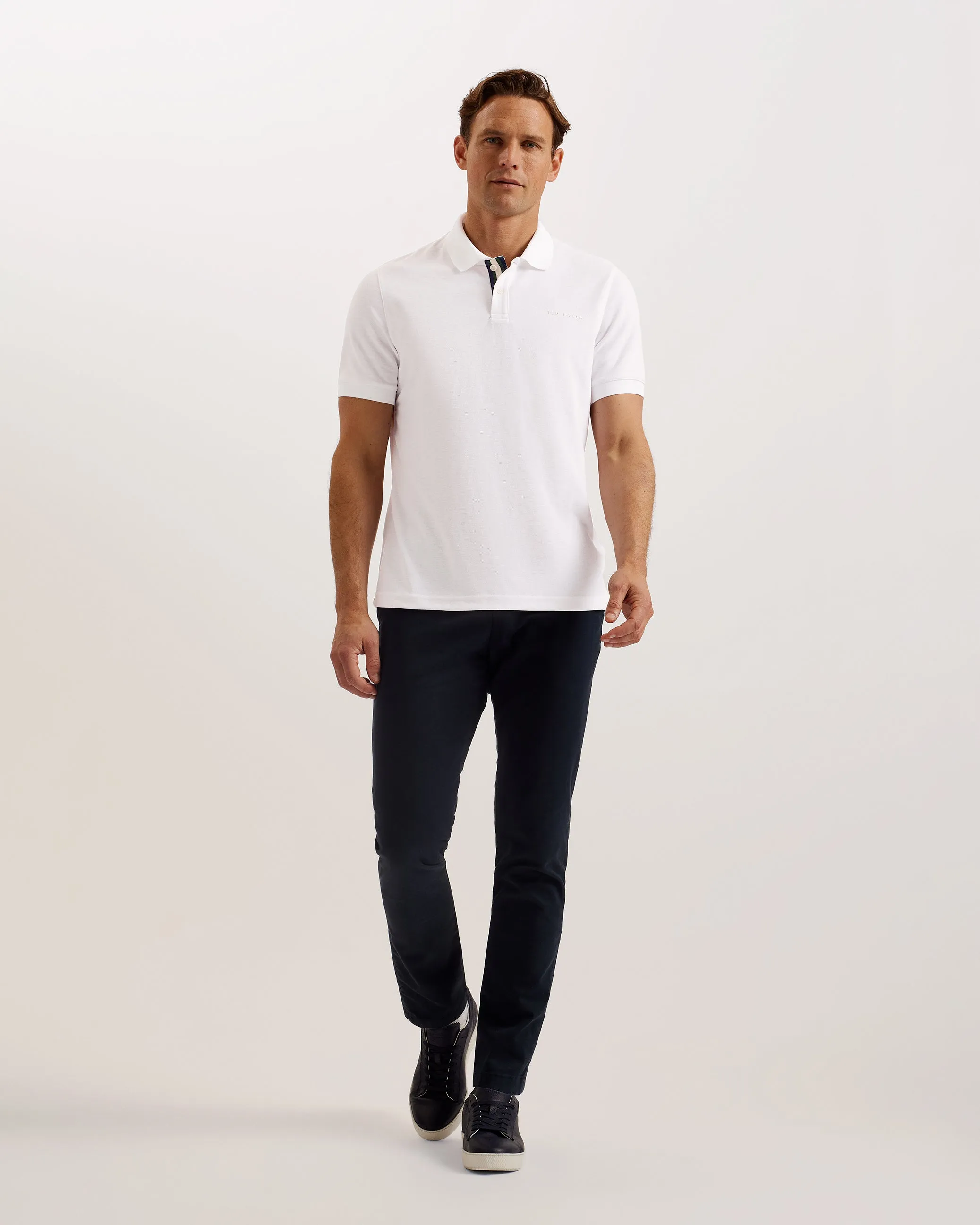 Karty SS Branded Polo Shirt White