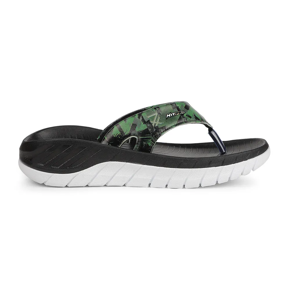 Leap7x Olive Green Casual Slipper For Men EVERLAST-6 By Liberty