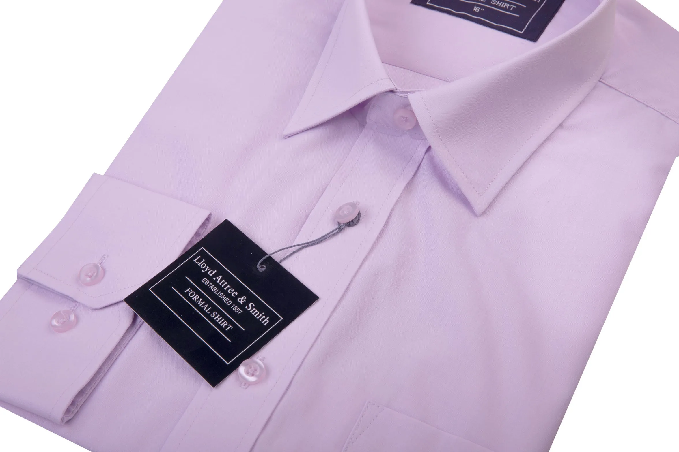 Lilac Shirt Regular Collar - Brand New