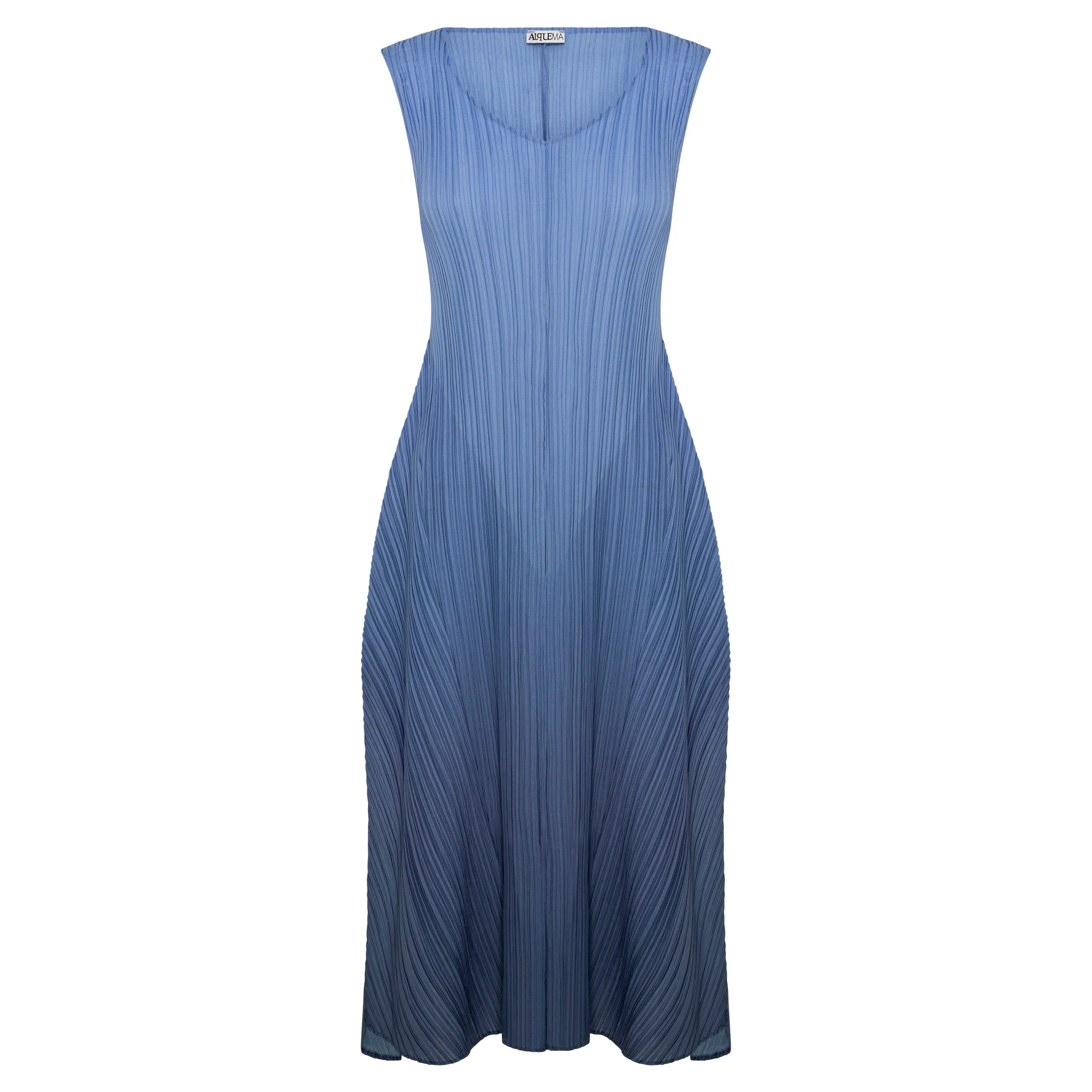 Long Estrella Dress - Ombre & Plain | Alquema