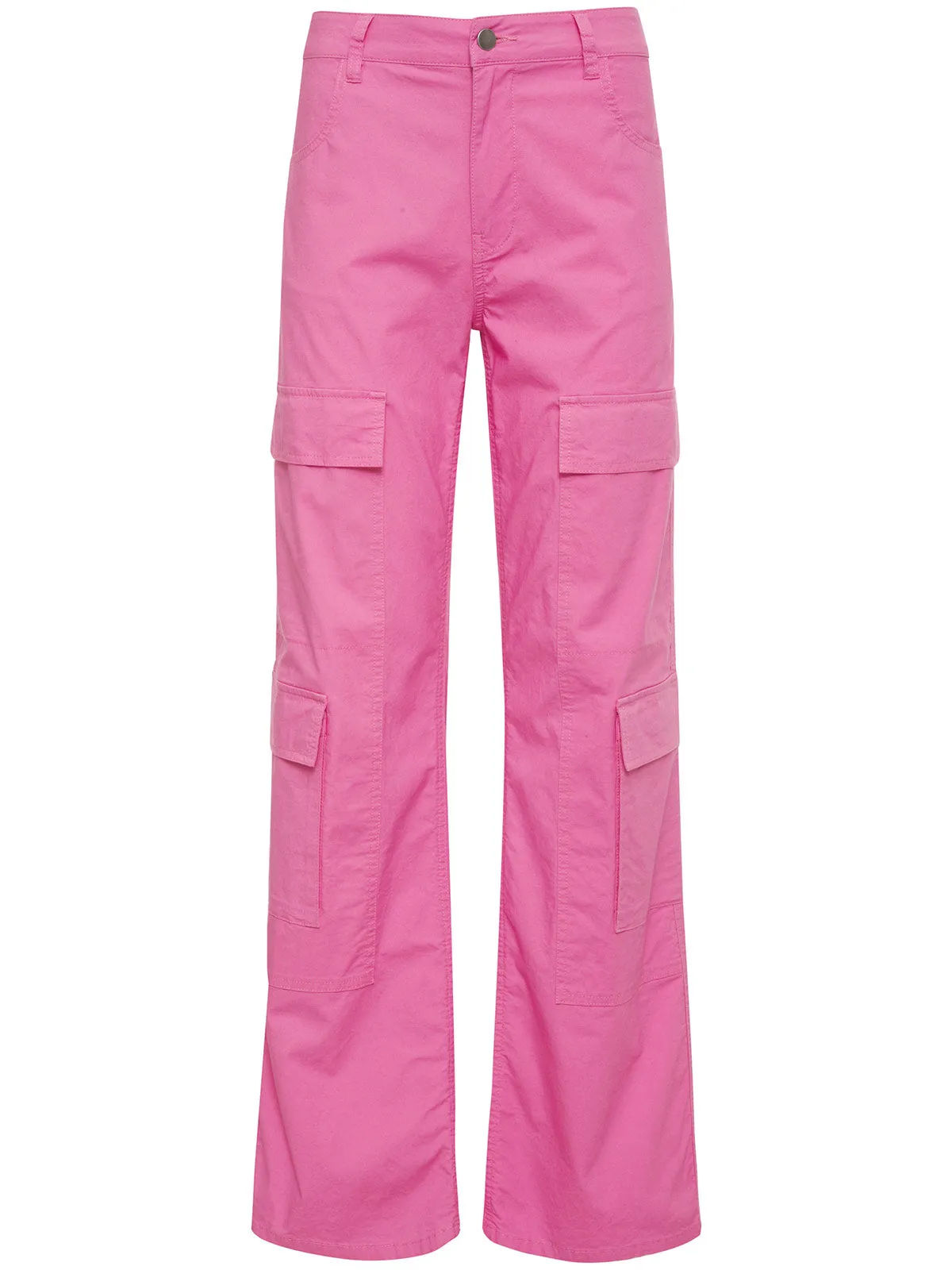 Low Slung Y2K Standard Rise Cargo Pant Wild Pink