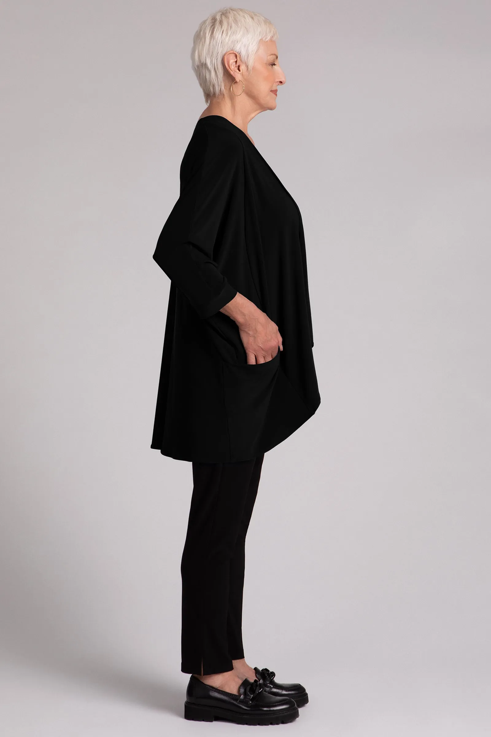 Matrix Cardigan | Black