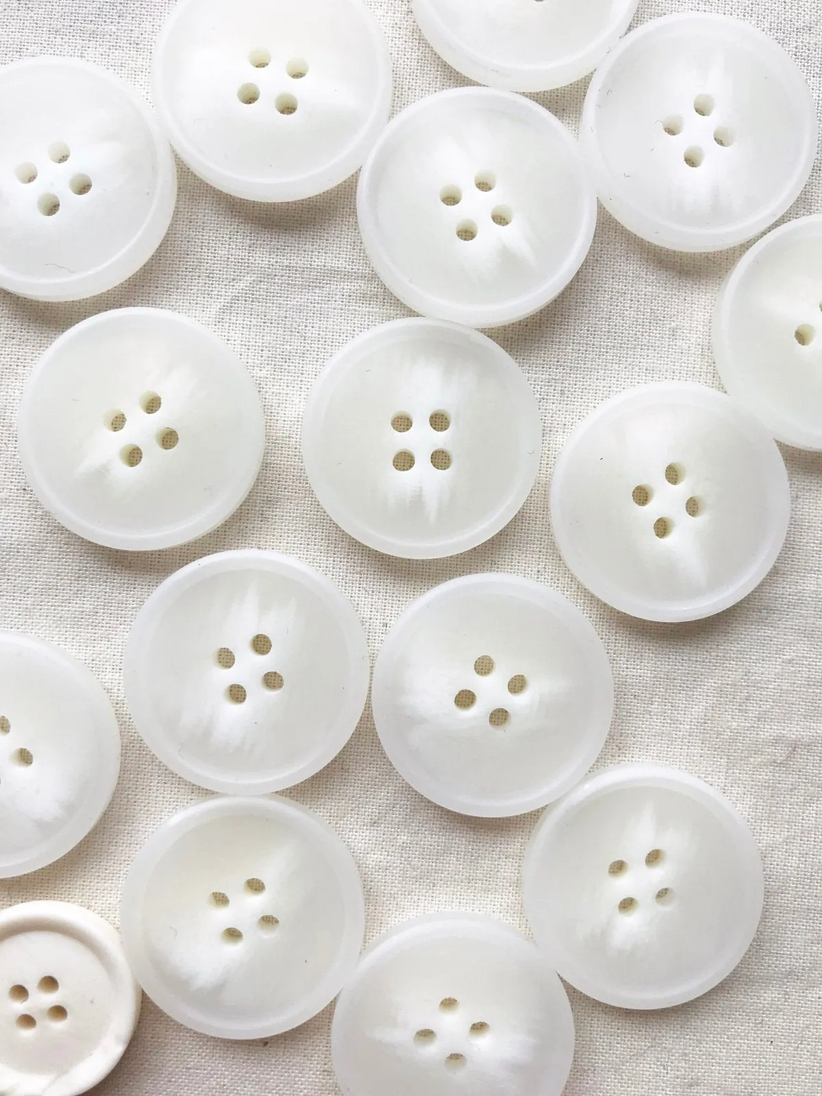 Matte Trench Coat Buttons Per 6