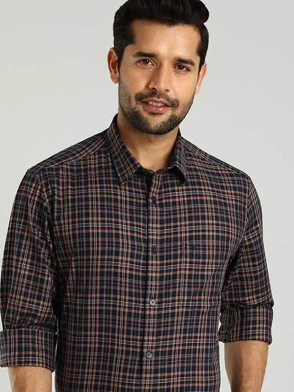 Men Checked Full Sleeve Cotton Shirt