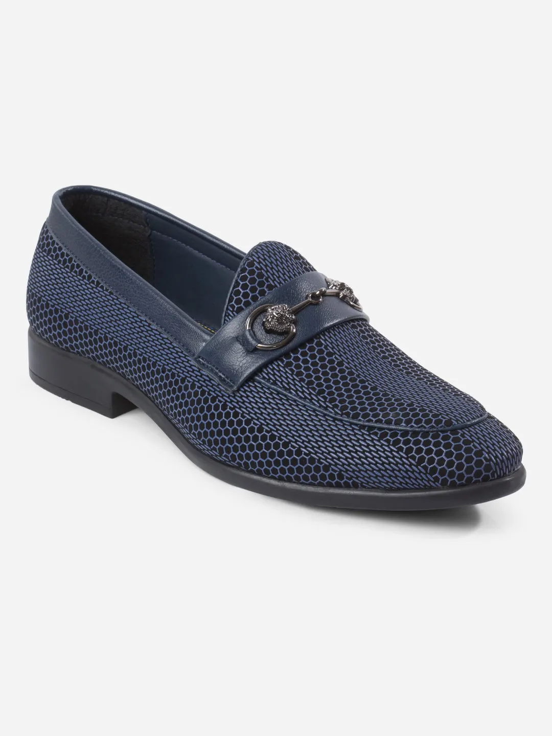 Men's Blue 3D Finish Fashion Slip On (IX1085)