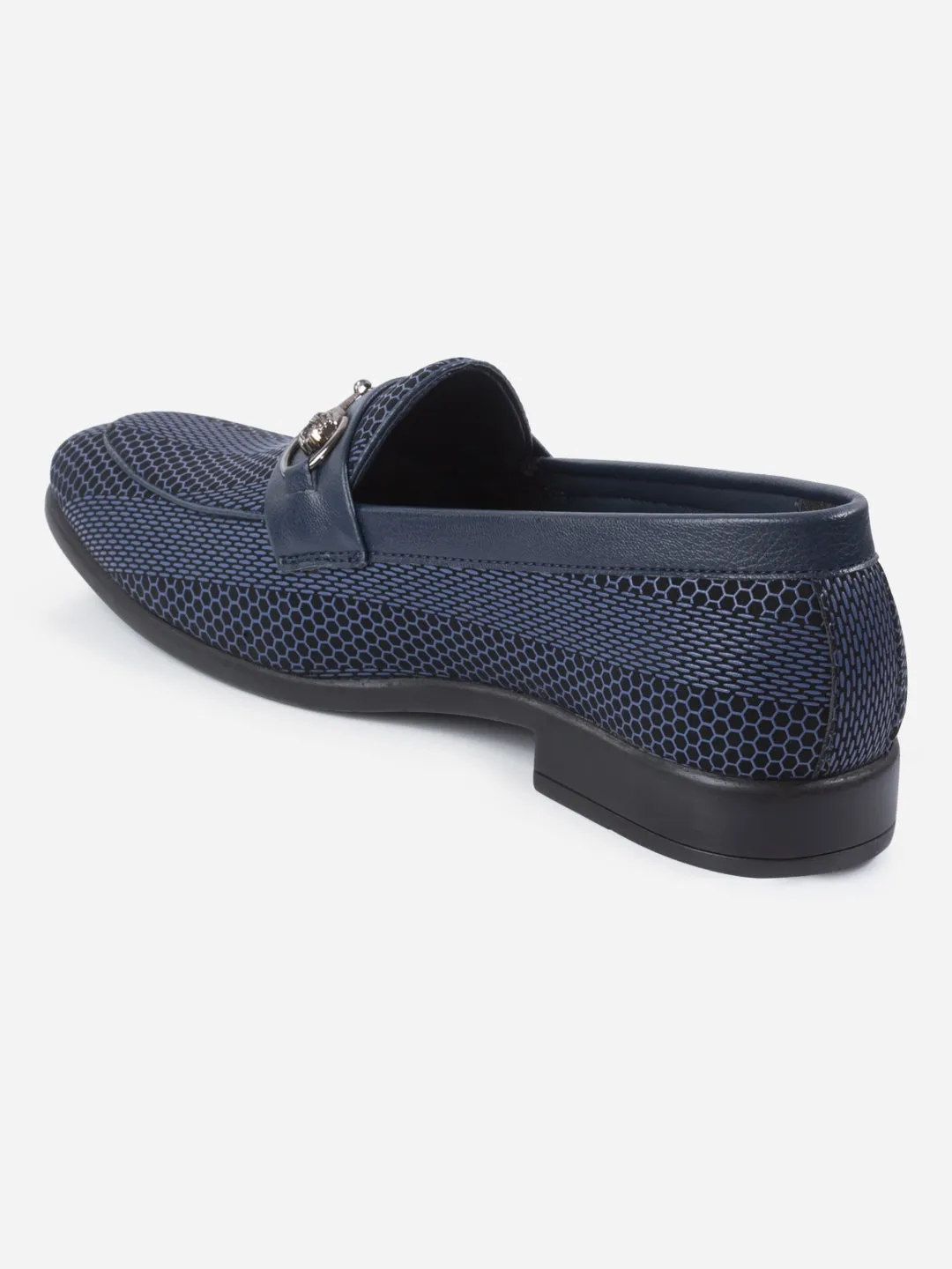 Men's Blue 3D Finish Fashion Slip On (IX1085)