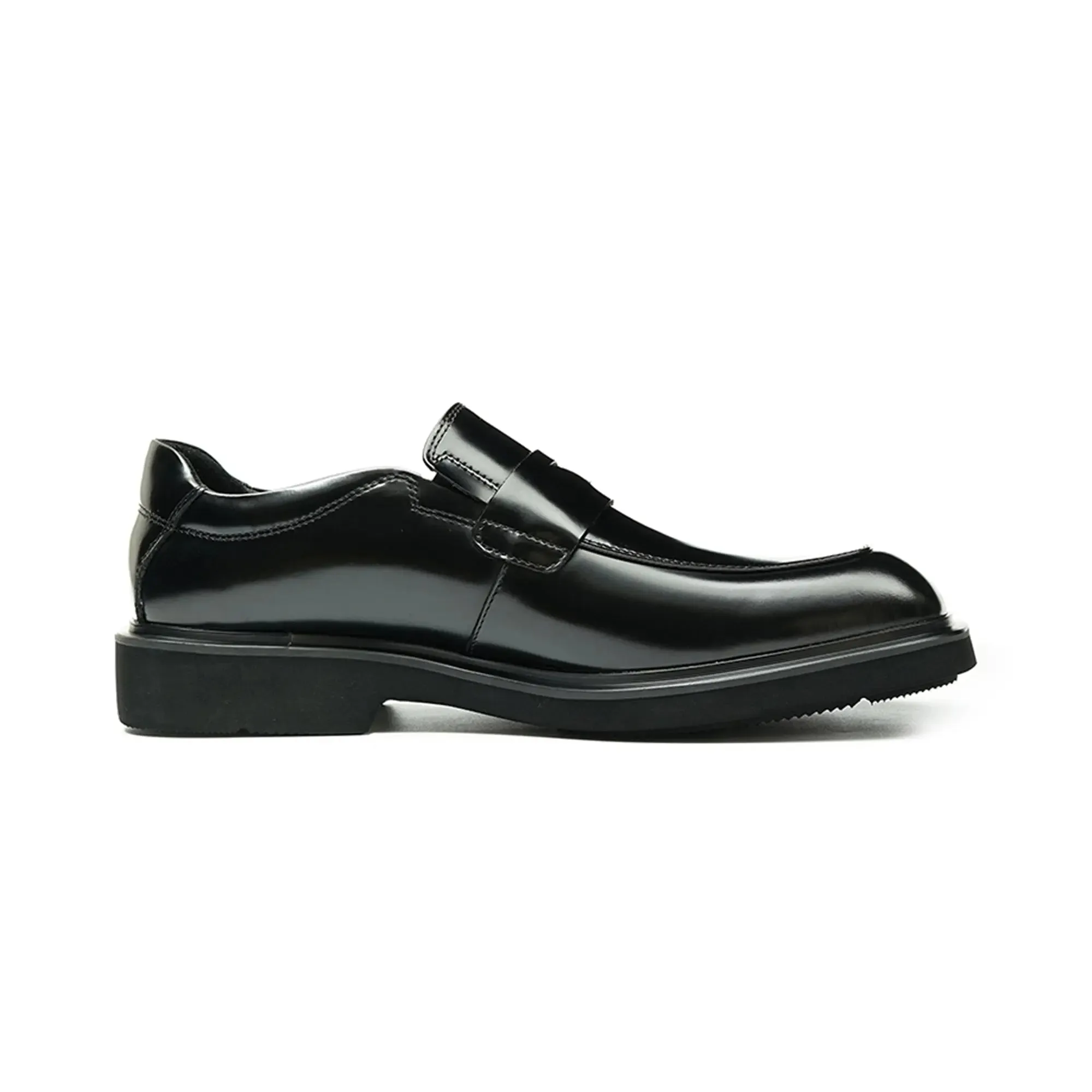 Men's patent leather loafers D23702