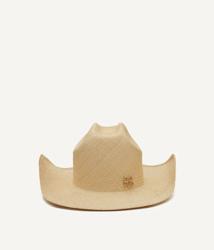 Monogram-embellished Cowboy Hat