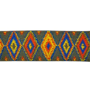 Multi-Color boho Fashion Jacquard Design Elastic