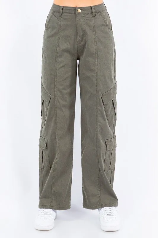 Multi Pocket Cargo Pants