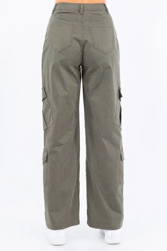 Multi Pocket Cargo Pants