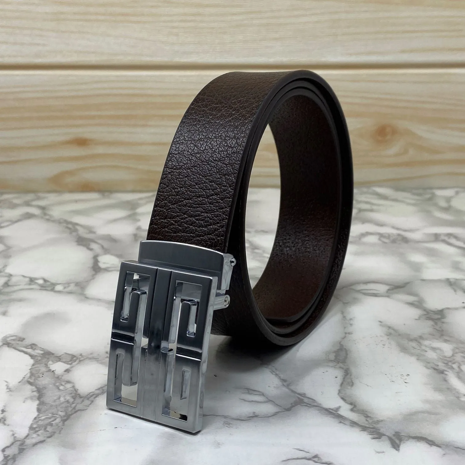 New Arrival Square Formal Leather Belt-JonasParamount