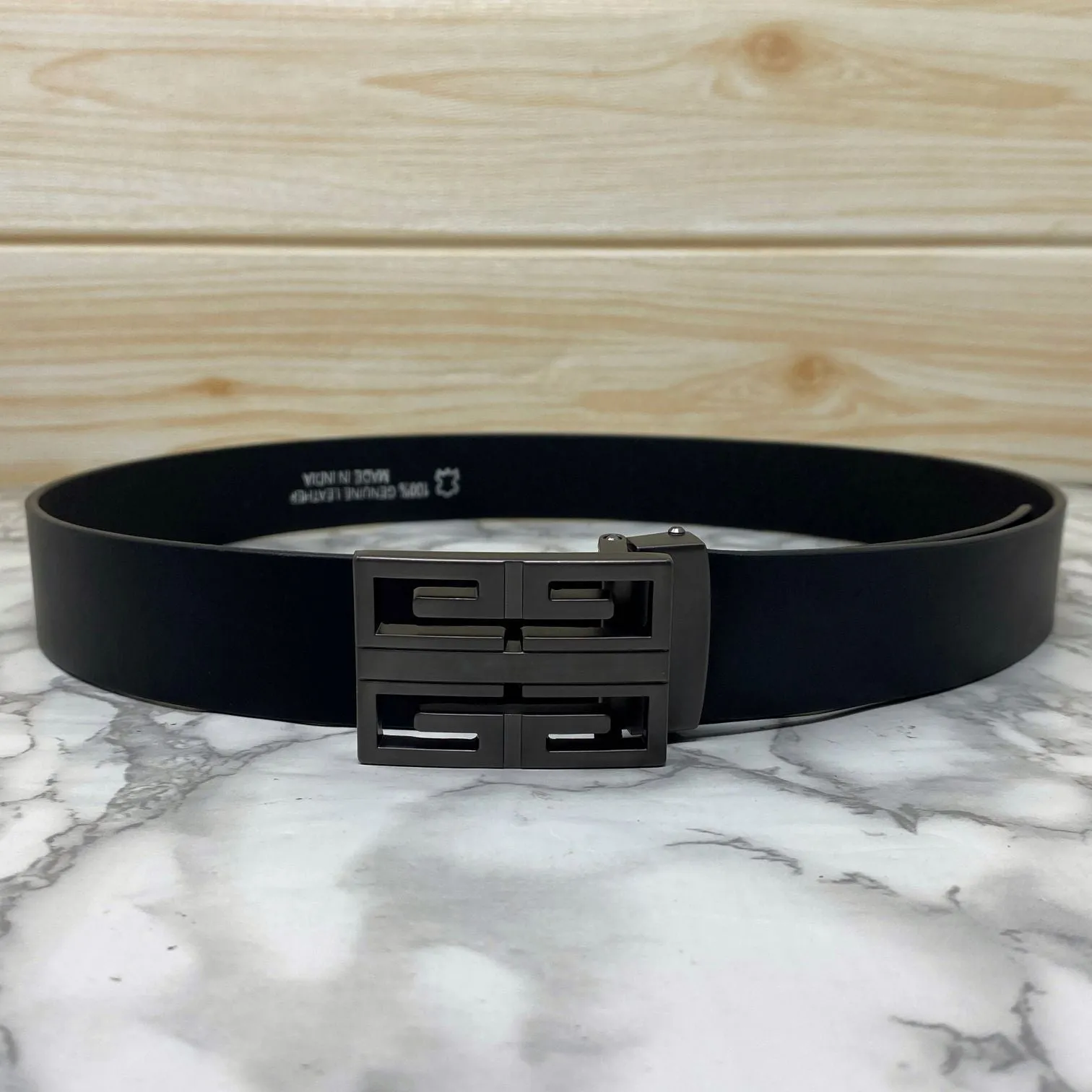 New Arrival Square Formal Leather Belt-JonasParamount