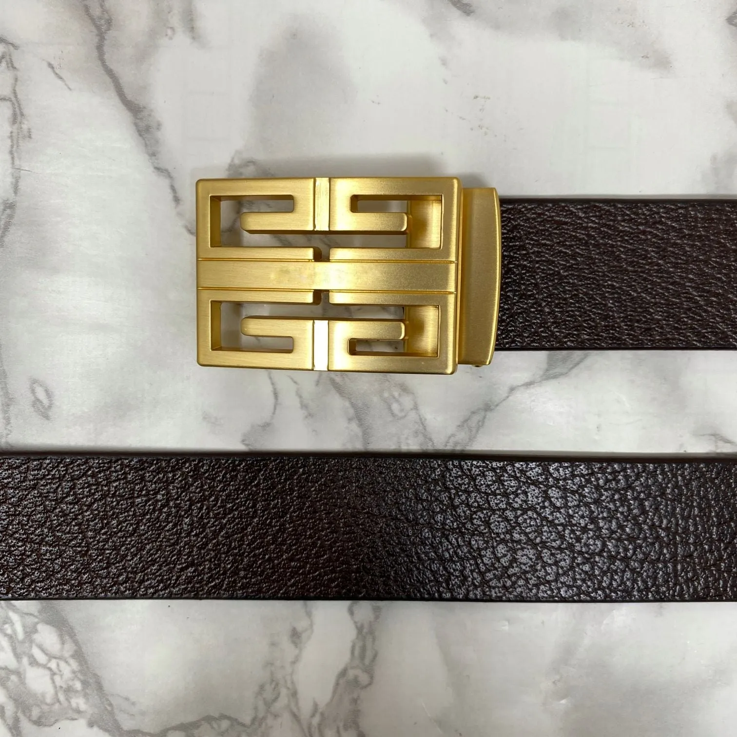 New Arrival Square Formal Leather Belt-JonasParamount