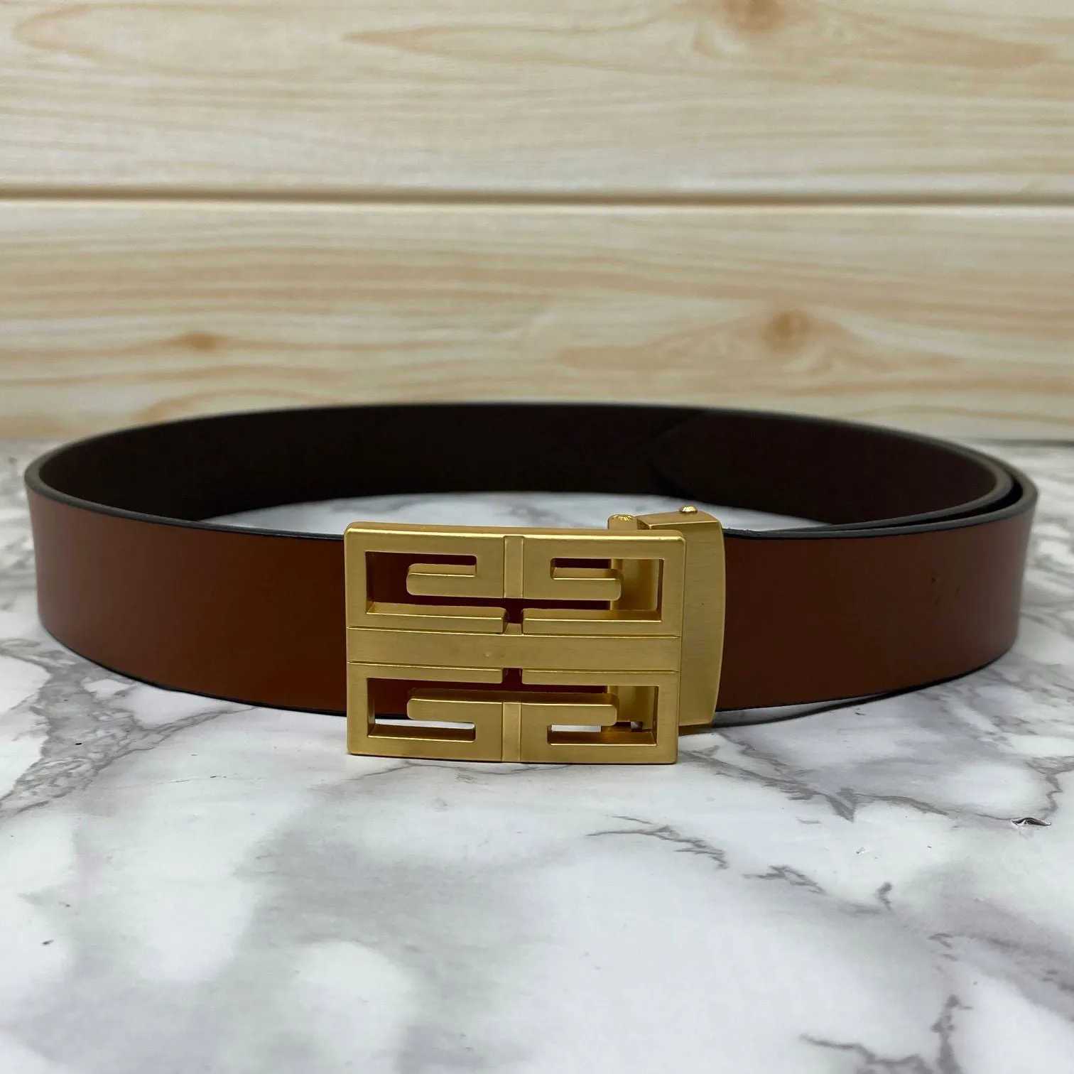 New Arrival Square Formal Leather Belt-JonasParamount