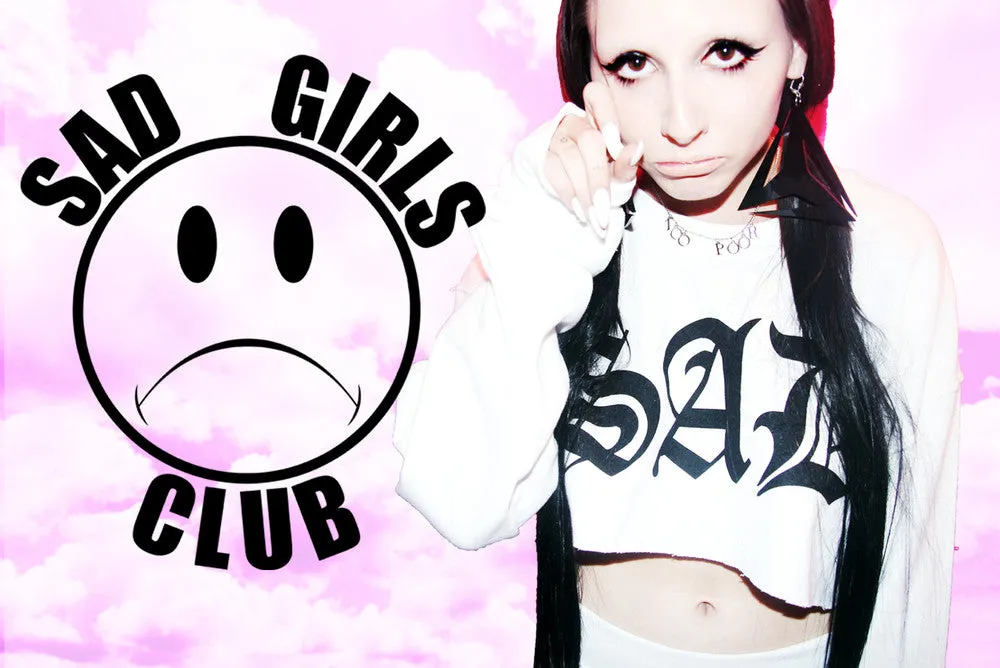 NEW SAD GIRLS CLUB #FFFFFF