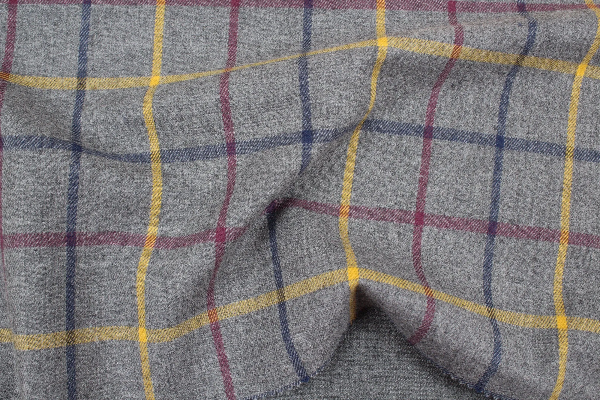 Organic Cotton Brushed Flannel for Shirts - Checks