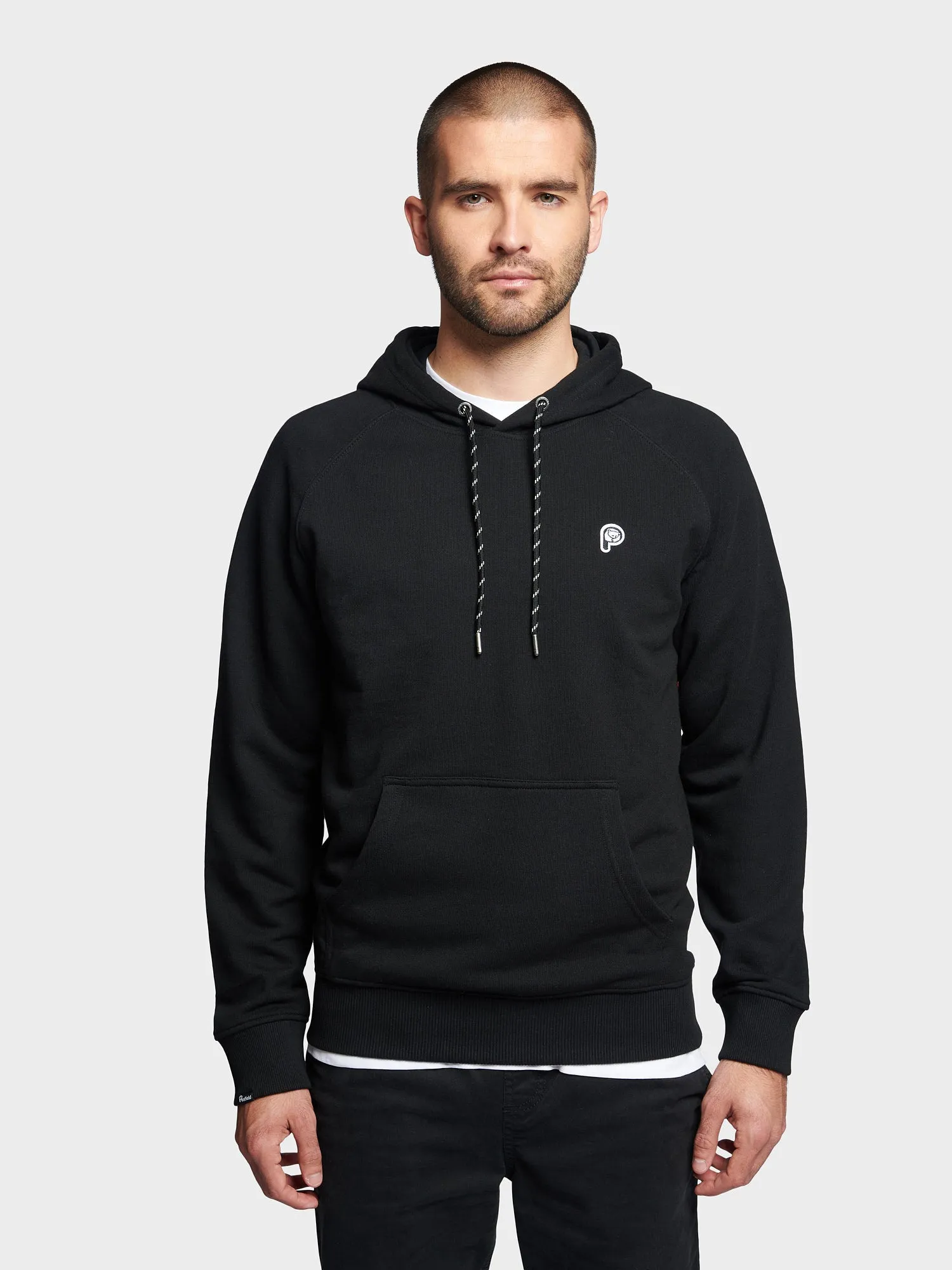 P Bear Hoodie in Black