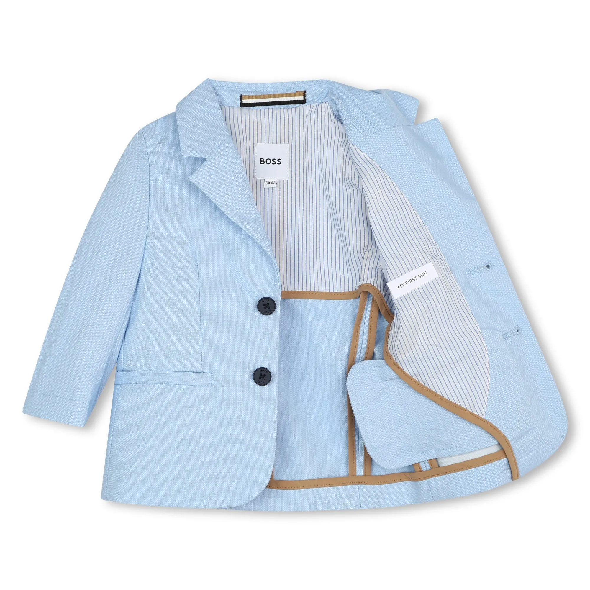 Pale Blue Ceremony Baby Blazer