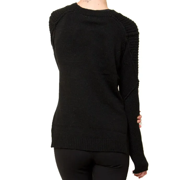 Penelope Side-Slit Sweater