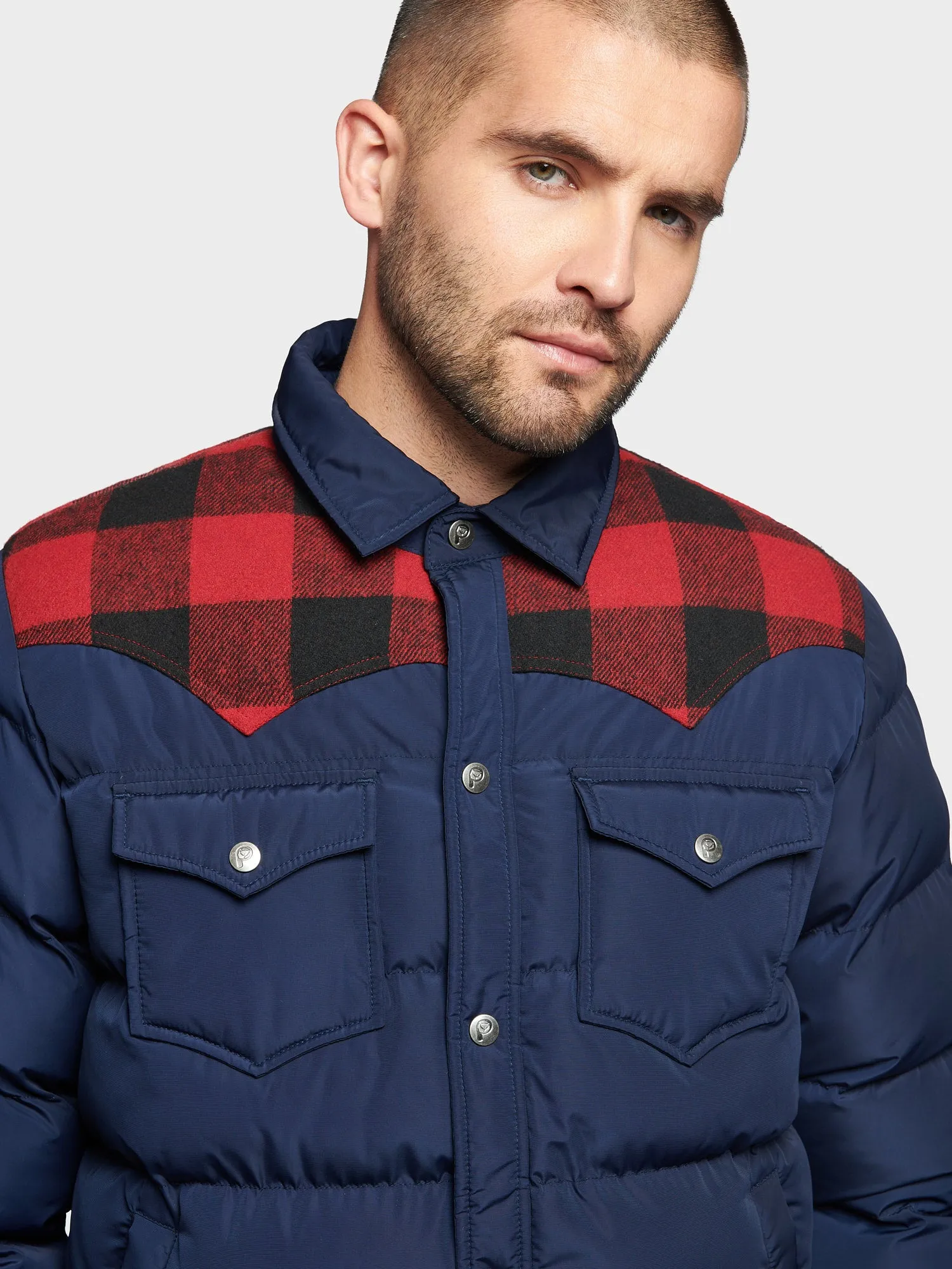 Penfield Mens Rockford Jacket Navy Blue