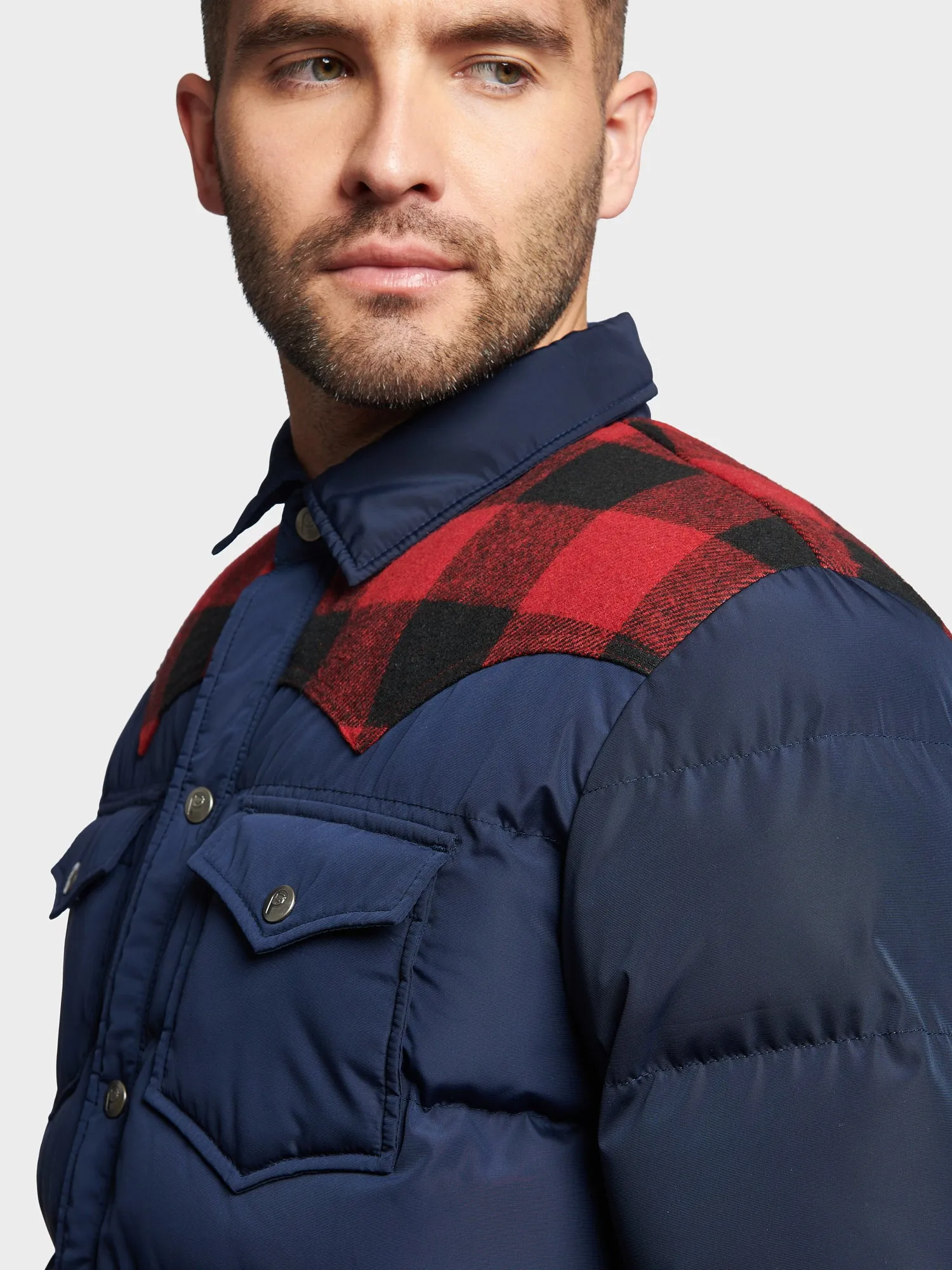 Penfield Mens Rockford Jacket Navy Blue