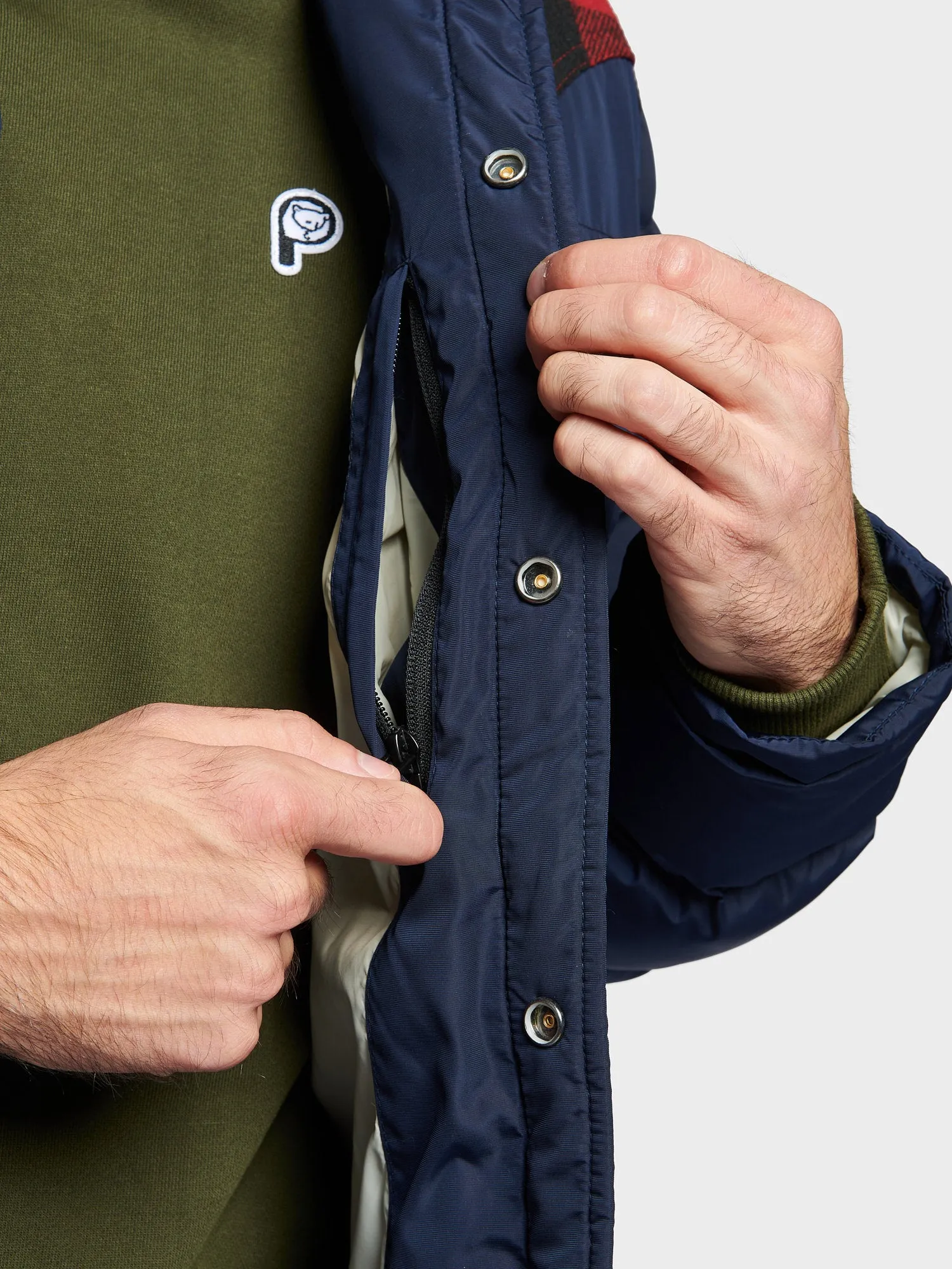 Penfield Mens Rockford Jacket Navy Blue