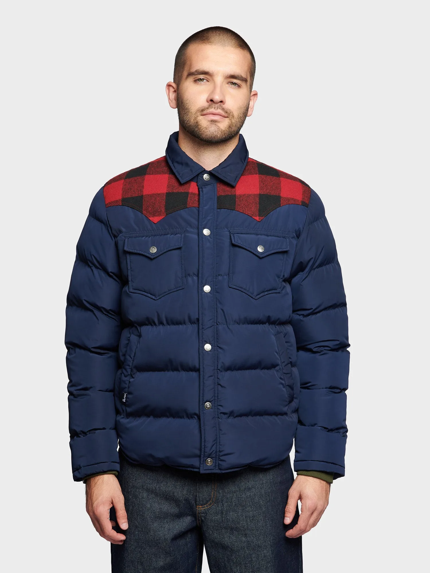 Penfield Mens Rockford Jacket Navy Blue