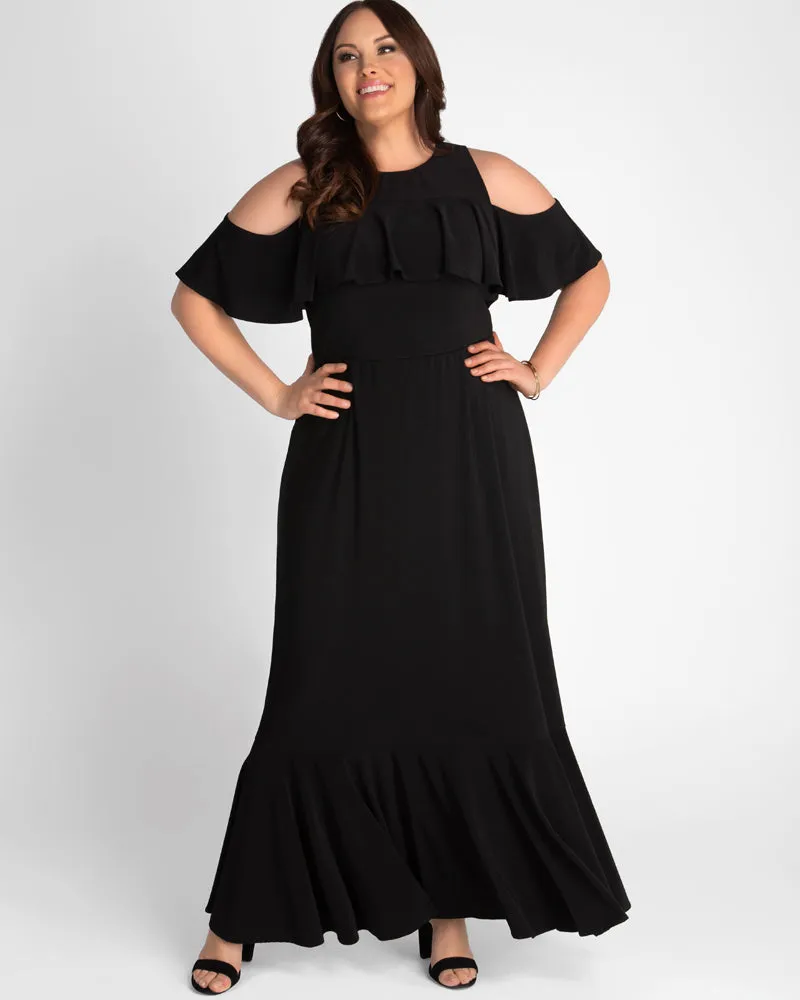 Piper Cold Shoulder Maxi Dress - Sale!