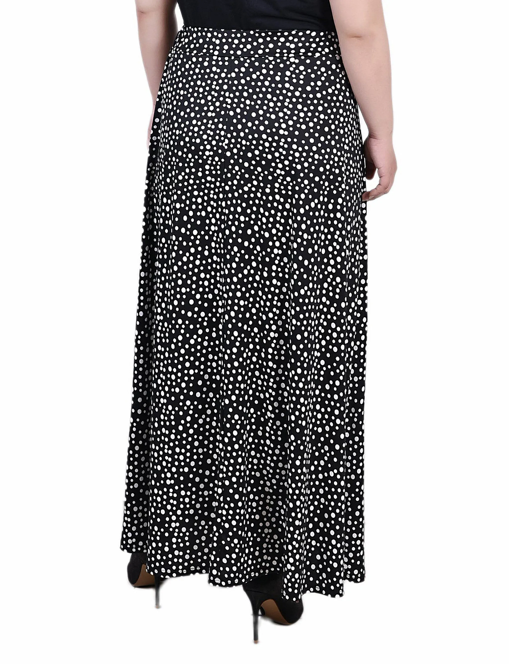 Plus Size Maxi Length Skirt