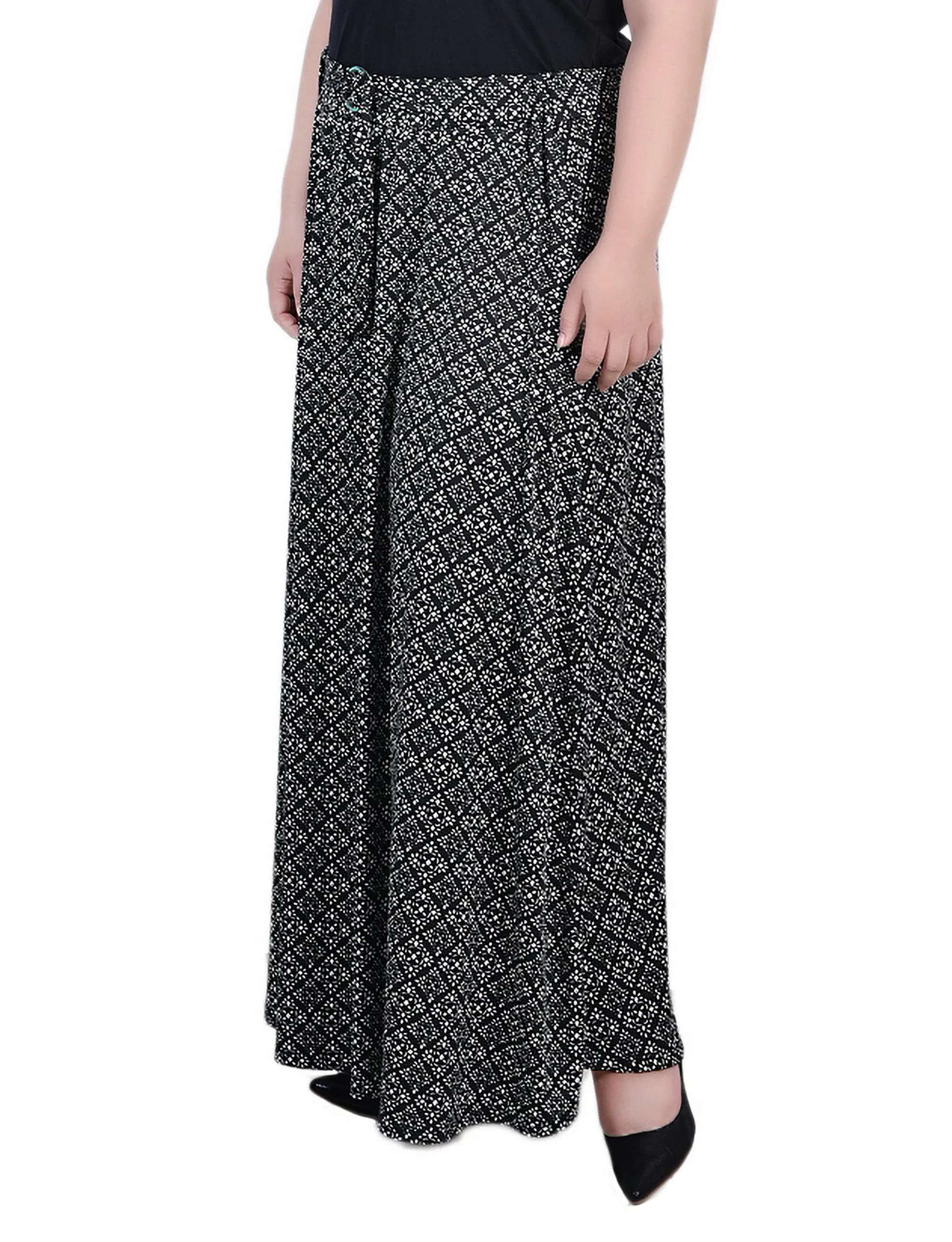 Plus Size Maxi Length Skirt