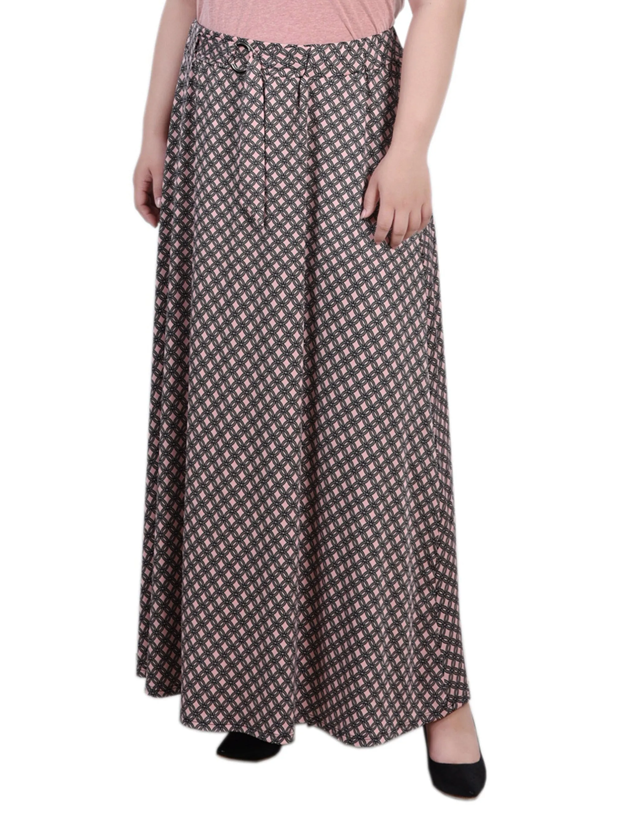 Plus Size Maxi Length Skirt