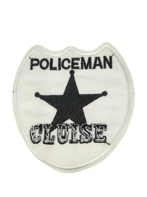 Policeman Embroidered Sew Patch