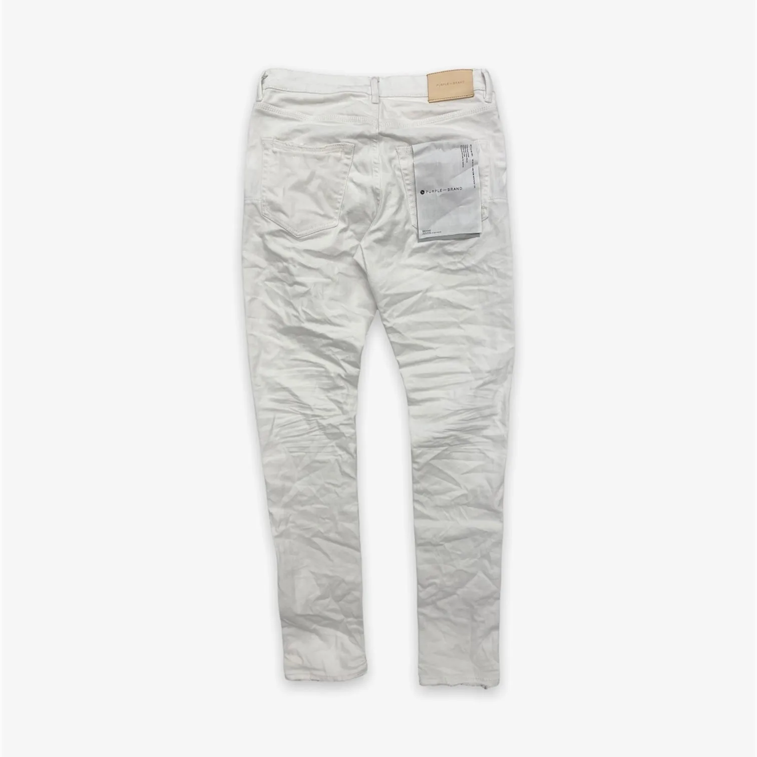 Purple Brand P001 Optic White Denim