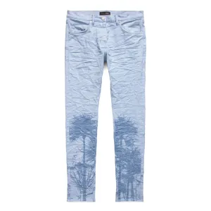 Purple Brand P001 Palms Print Jean