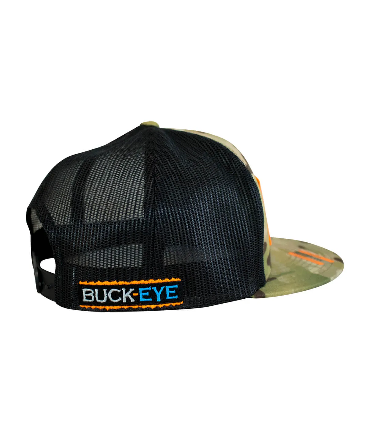 "Buck-Eye Patch" Unisex Snapback Trucker Hat