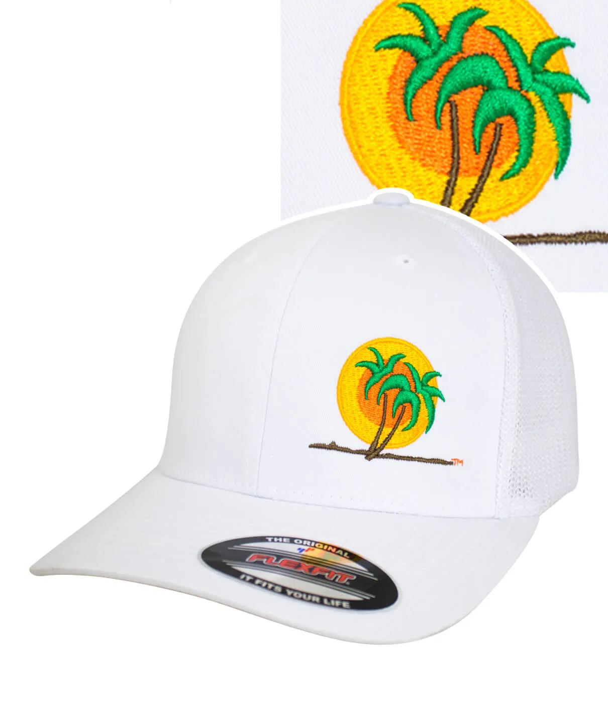 "Classic Palm" Meshback Flexfit Hat